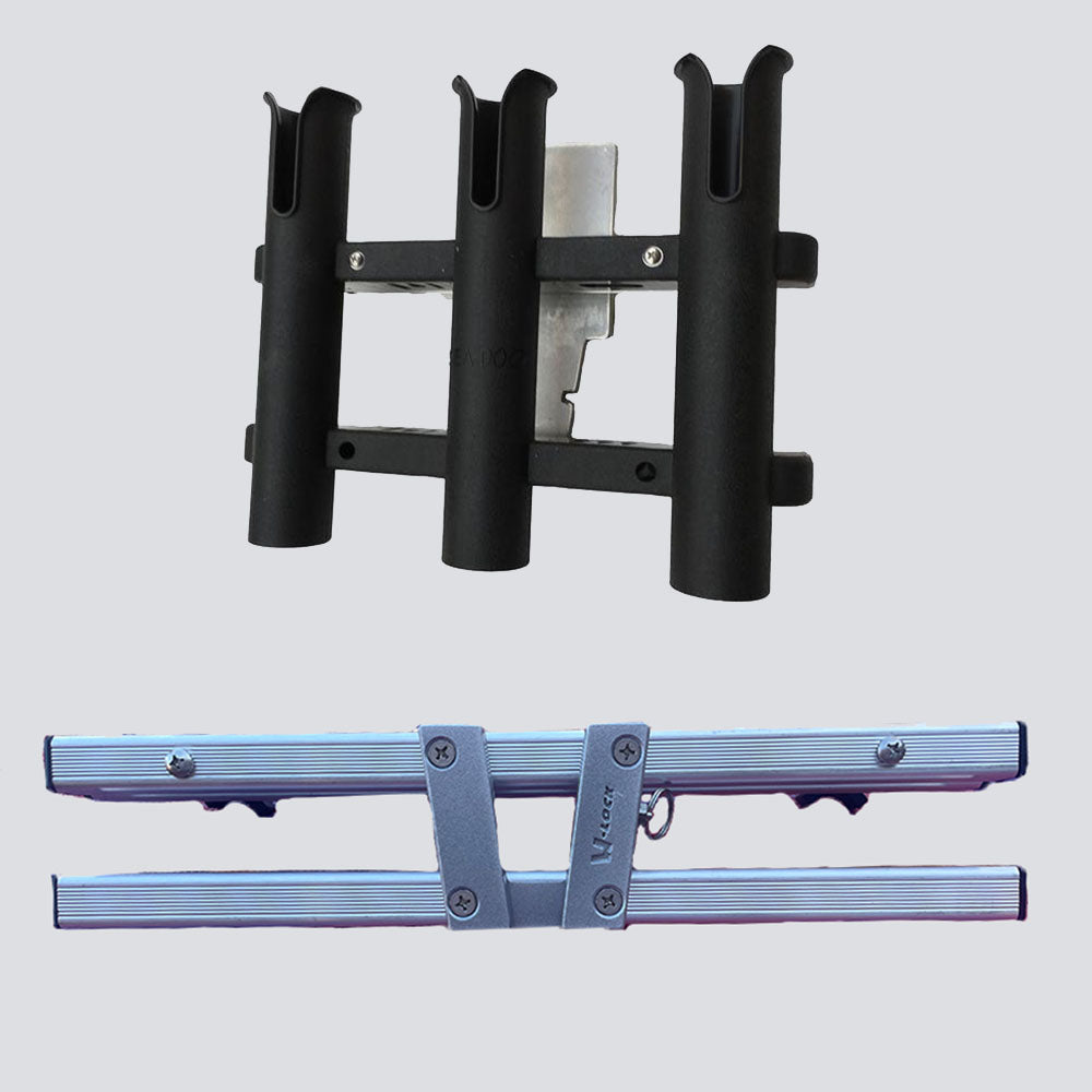 fishing cart rod holders Fishing Rod Holder for Golf Cart – NevGear
