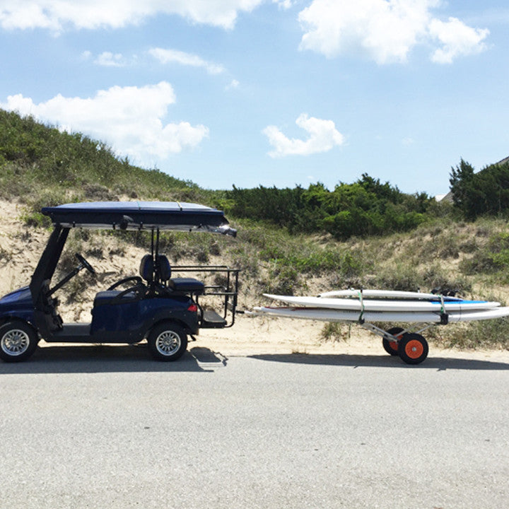Best Stand Up Paddle Board Cart  Trailer for one or more boards