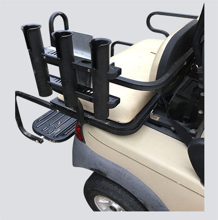 10L0L Stainless Steel Fishing Rod Holder for Golf Cart Yamaha EZGO